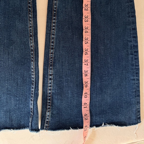 Women’s Mango Blue Flared Jeans - Picture 9 of 9
